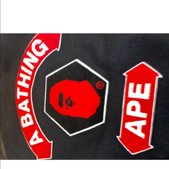 BAPE bathing ape varsity jacket - Picture 6 of 8